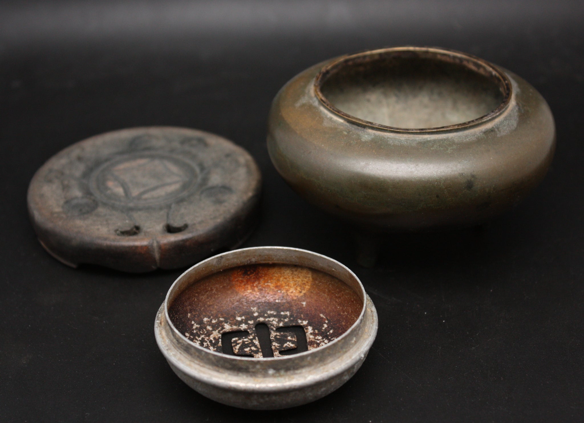 Very Rare Antique Japanese Military 1938 Battle of Lake Khasan Commemorative Incense Burner