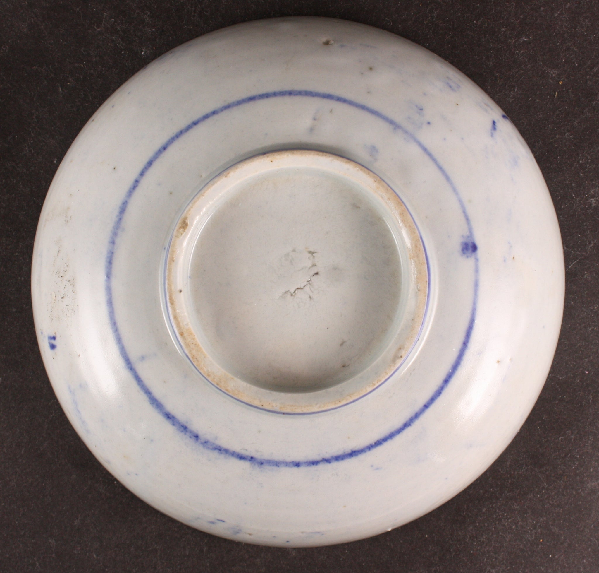 Antique Japanese Military Chrysanthemum Army Navy Banzai Dish
