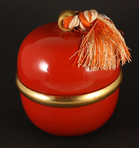 Antique Japanese Lacquer Patriotic Women's Association Box