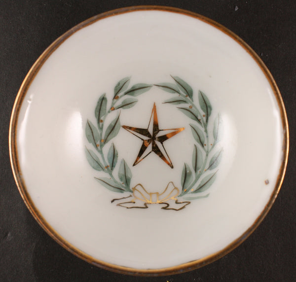 Russo Japanese War Wreath Star Cavalry Corporal Full Name Army Sake Cup