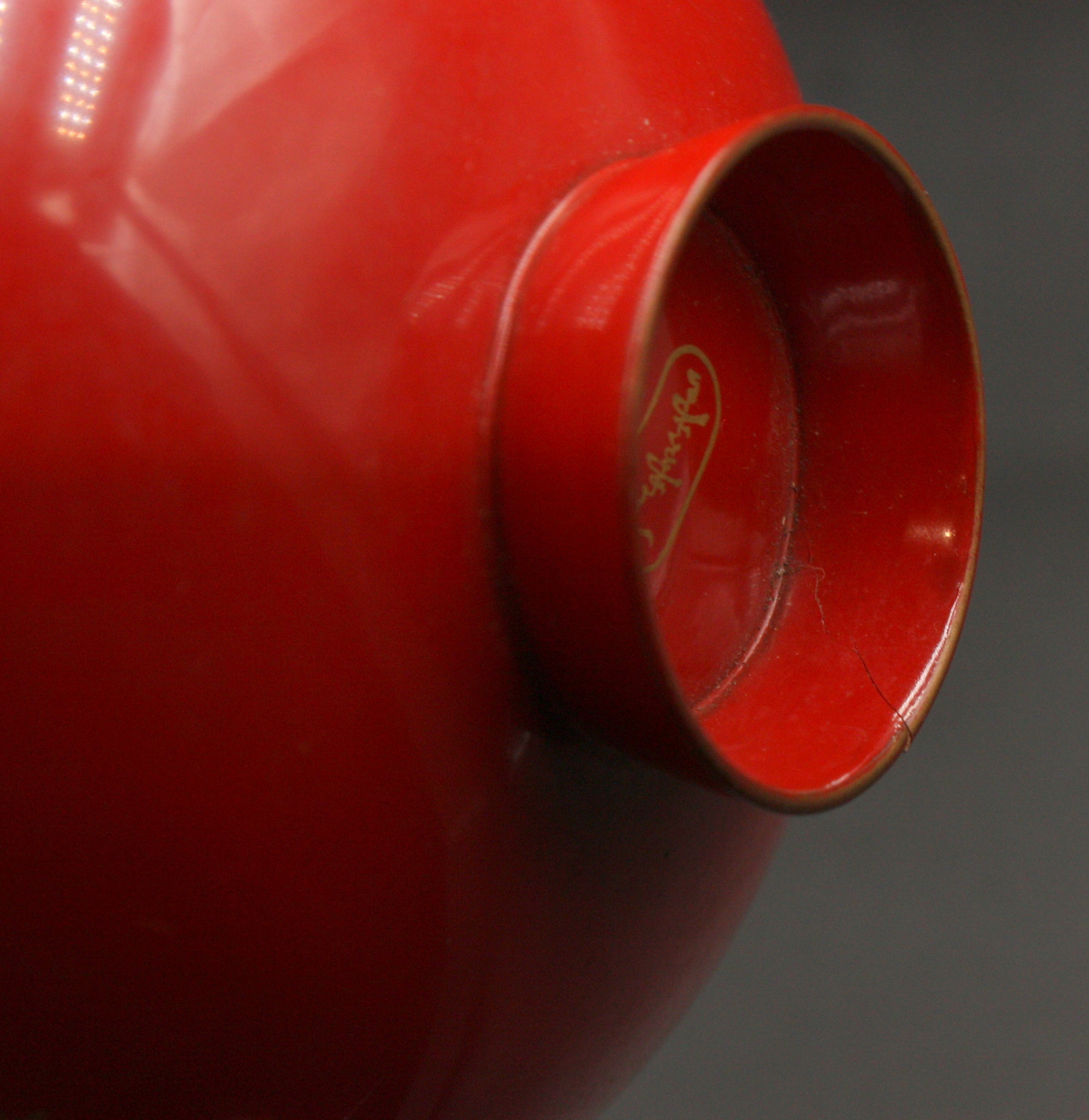 Rare 1897-1910 Antique Japanese Military Korean Empire Garrison Lacquer Army Sake Cup