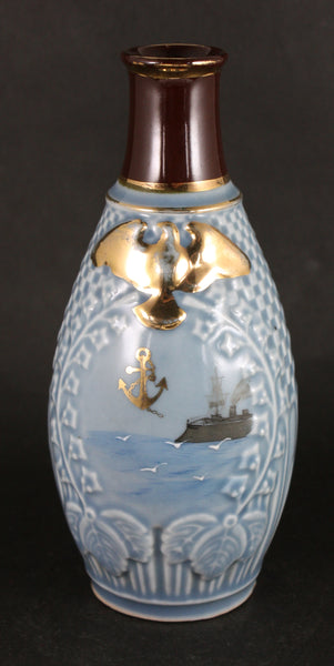 Very Rare Antique Japanese Military Ship Doctor Navy Sake Bottle