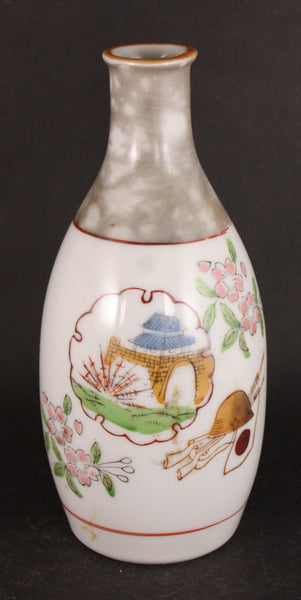 Antique Japanese Military Bomb Chinese Gate Army Sake Bottle