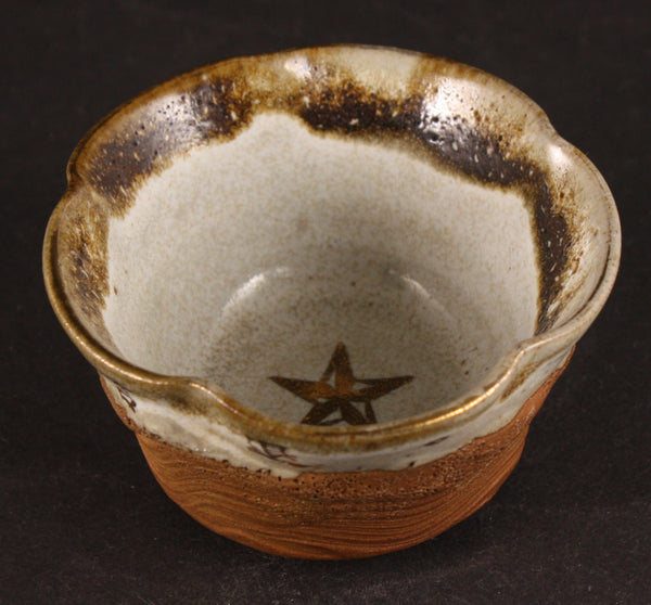 Unique Antique Japanese Military Imperial Guards Infantry Army Sake Cup