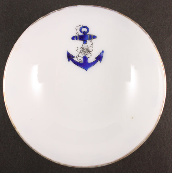 Russo Japanese War Prize Cruiser Tsugaru Training Mission Navy Sake Cup