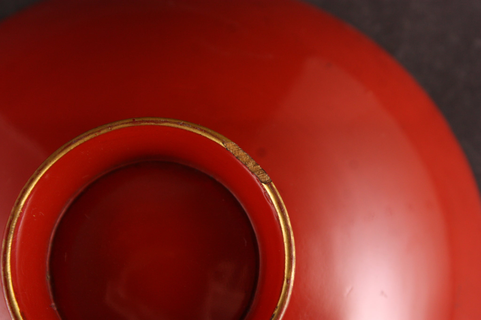 Antique Japanese Military Empire Banzai Shobukai Lacquer Sake Cup